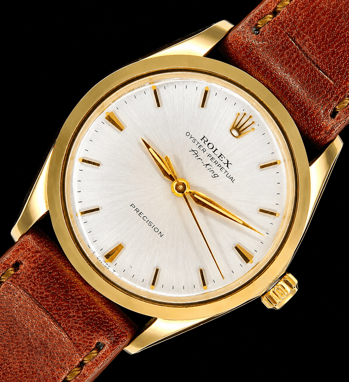 ROLEX AIR-KING Air-King Ref.5500 9K Solid Gold Exclusive to the British Market