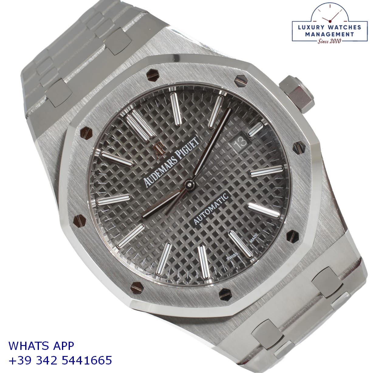 AUDEMARS PIGUET OTHERS Royal Oak 15400ST Grey dial Full Set 2019