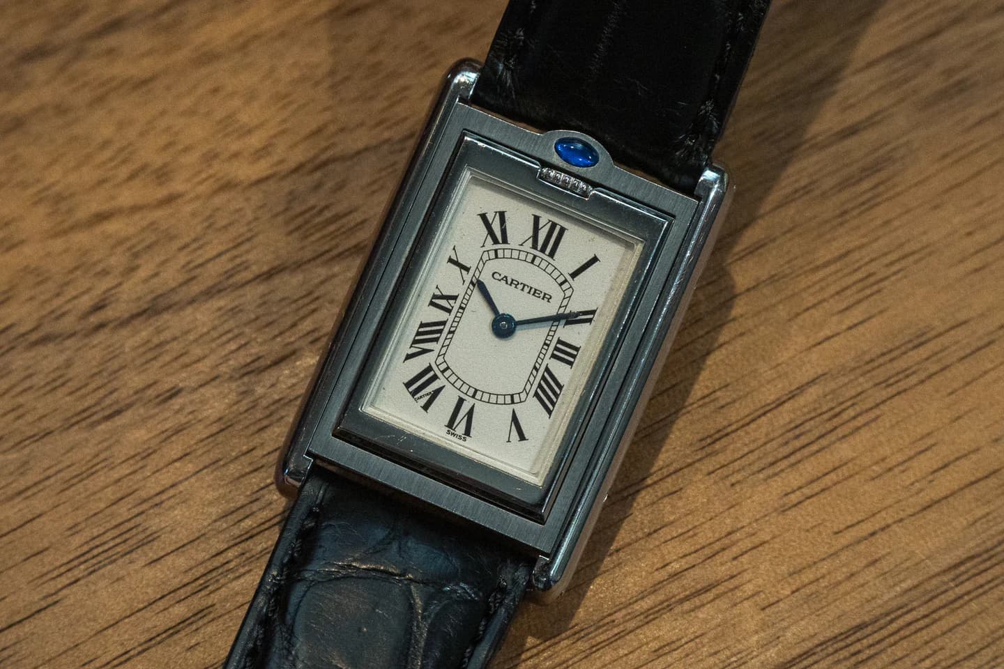 CARTIER TANK カルティエ タンクバスキュラント 2405 ホワイト 2000年代製