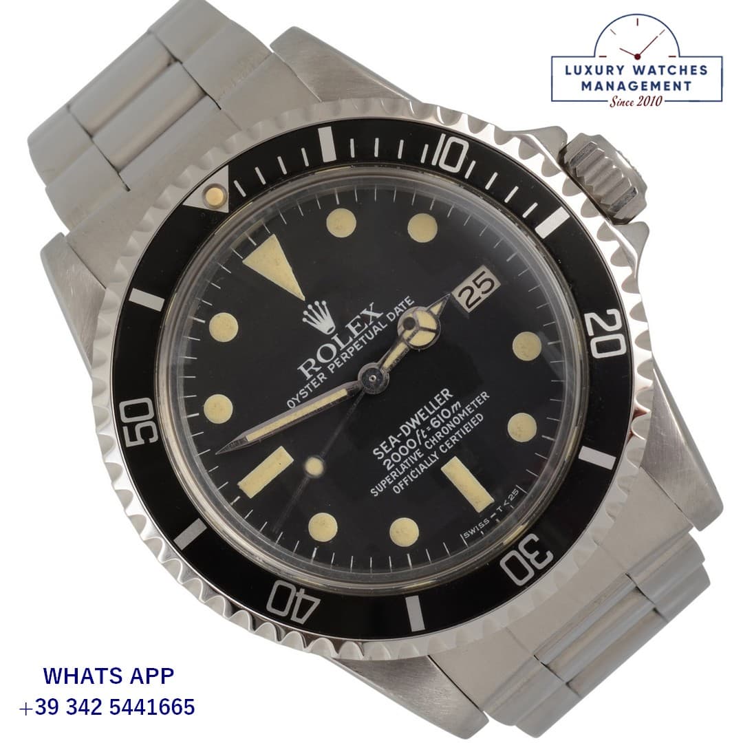 ROLEX SEA-DWELLER Sea Dweller 1665 MK4 great white dial 1981’s