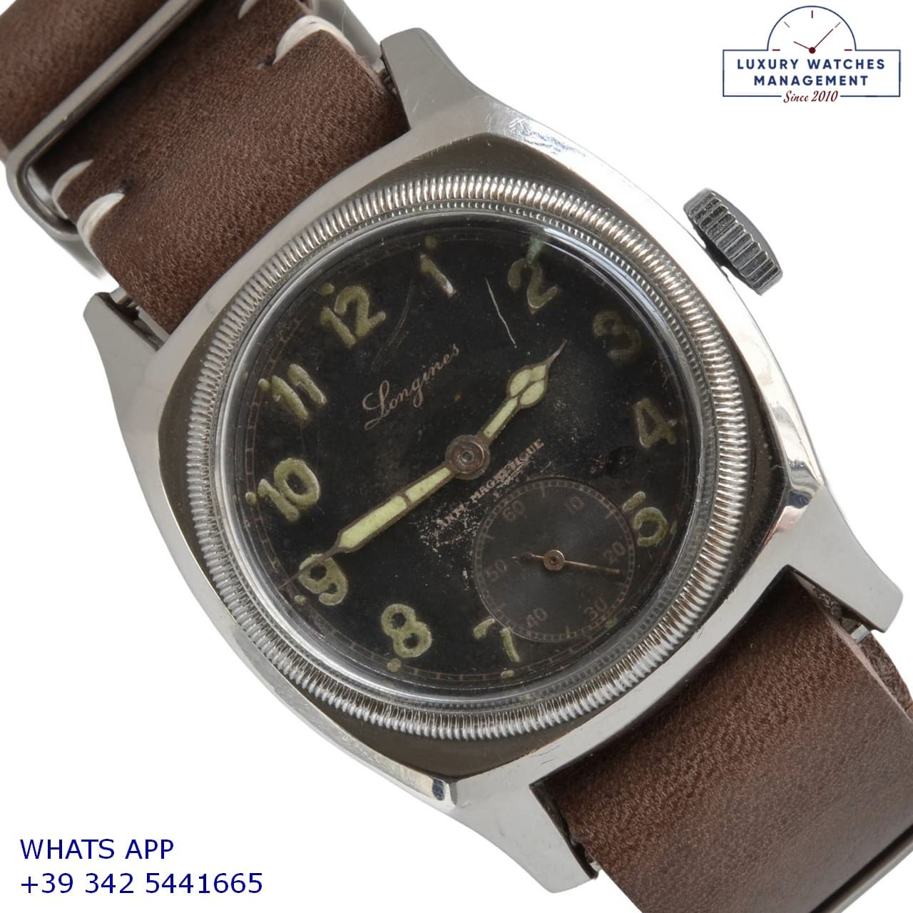 LONGINES OTHERS Majetek 3582 Big Turtle WWII Czechoslovak Air Force 1948’s