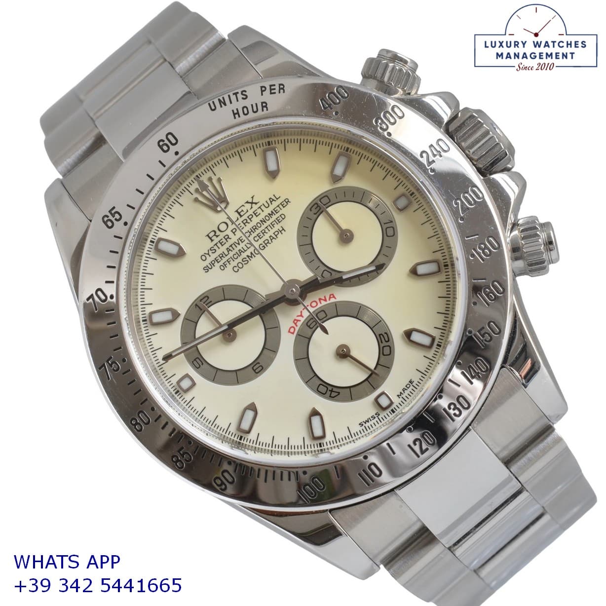 ROLEX DAYTONA Daytona 116520 Lemon dial Full Set TOP Condition