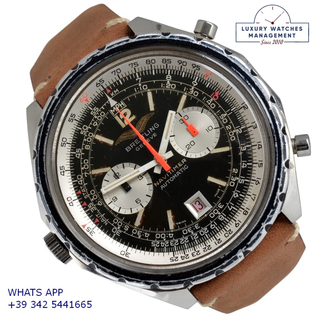 BREITLING NAVITIMER Navitimer “Fried Egg” 1806 by UAE Emirates Iraqi Air Force 1970’s