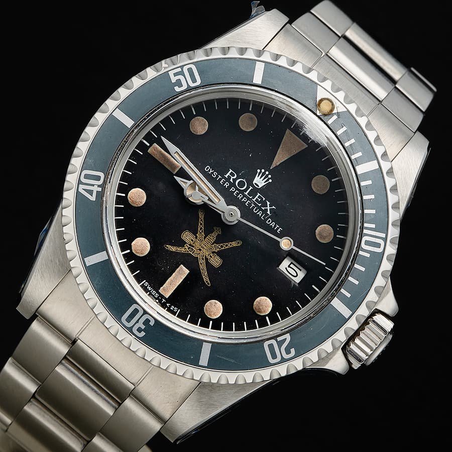 ROLEX SEA-DWELLER Gold Khanjar as National Emblem of "Oman" Rolex Sea-Dweller Ref.1665