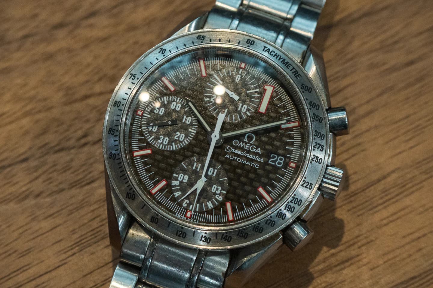 OMEGA SPEEDMASTER オメガ スピードマスター ミハエルシューマッハ2001チャンピオンモデル 11111本限定 175.0086 2002年製