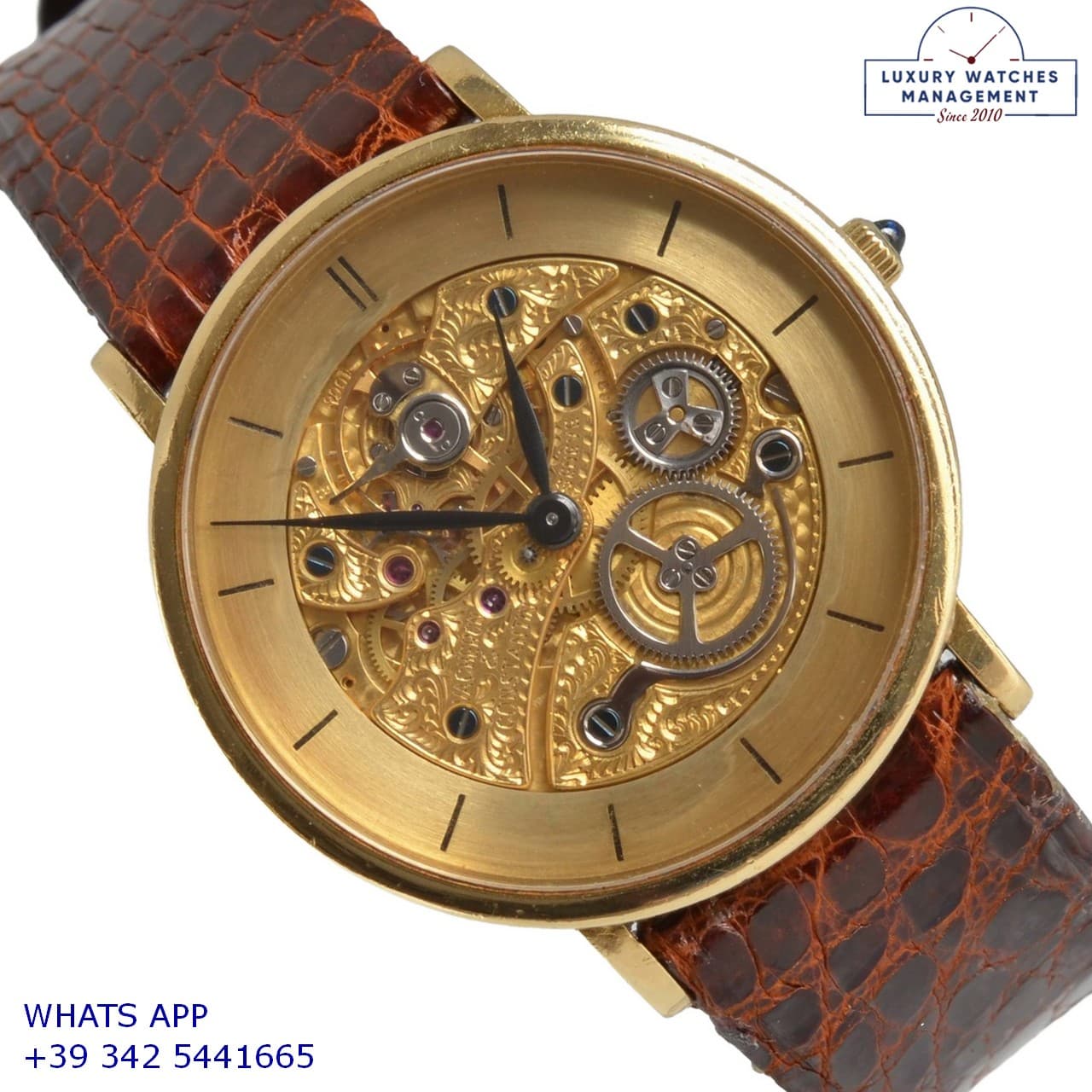 VACHERON CONSTANTIN OTHER Patrimony Squelette 36002 Ultra-Thin yellow gold 18KT year 1982