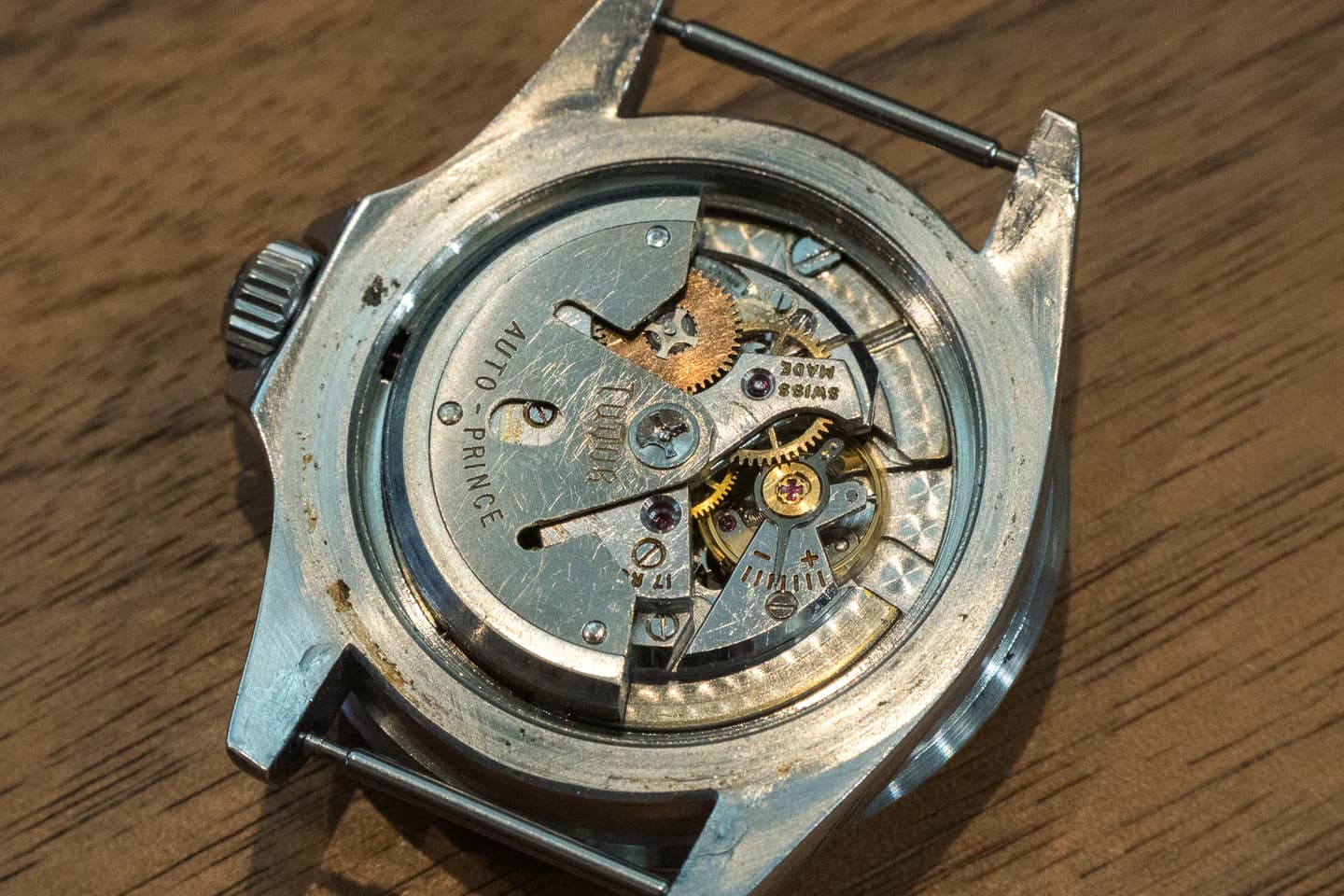 TUDOR SUBMARINER TUDOR チュードル サブマリーナ 薔薇サブ 7928 PCG 6ドットビッグ ギルトダイヤル 1962年製