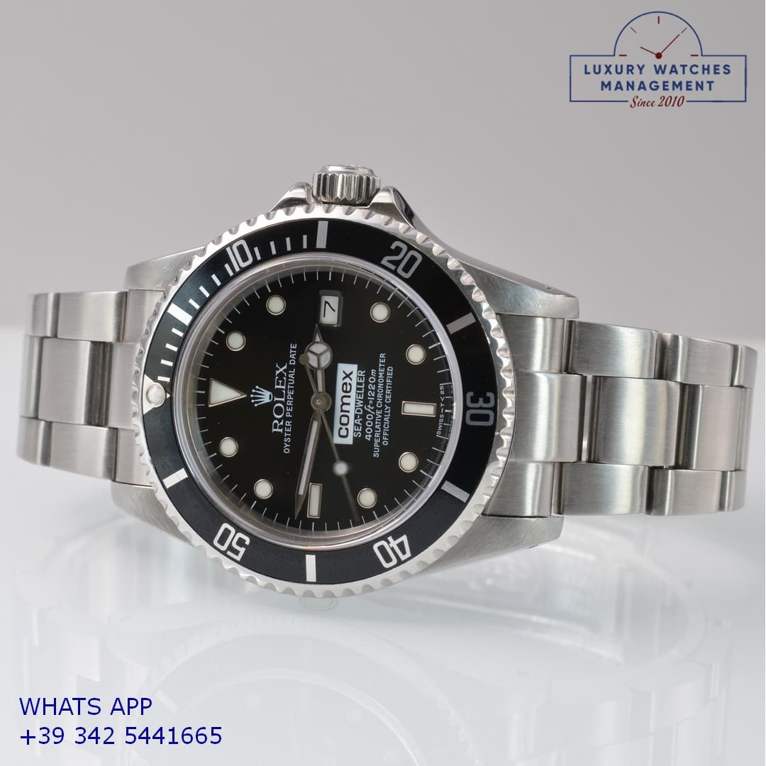 ROLEX SEA-DWELLER Sea Dweller 16660 Big COMEX logo dial Full Set Top Condition 1983’s