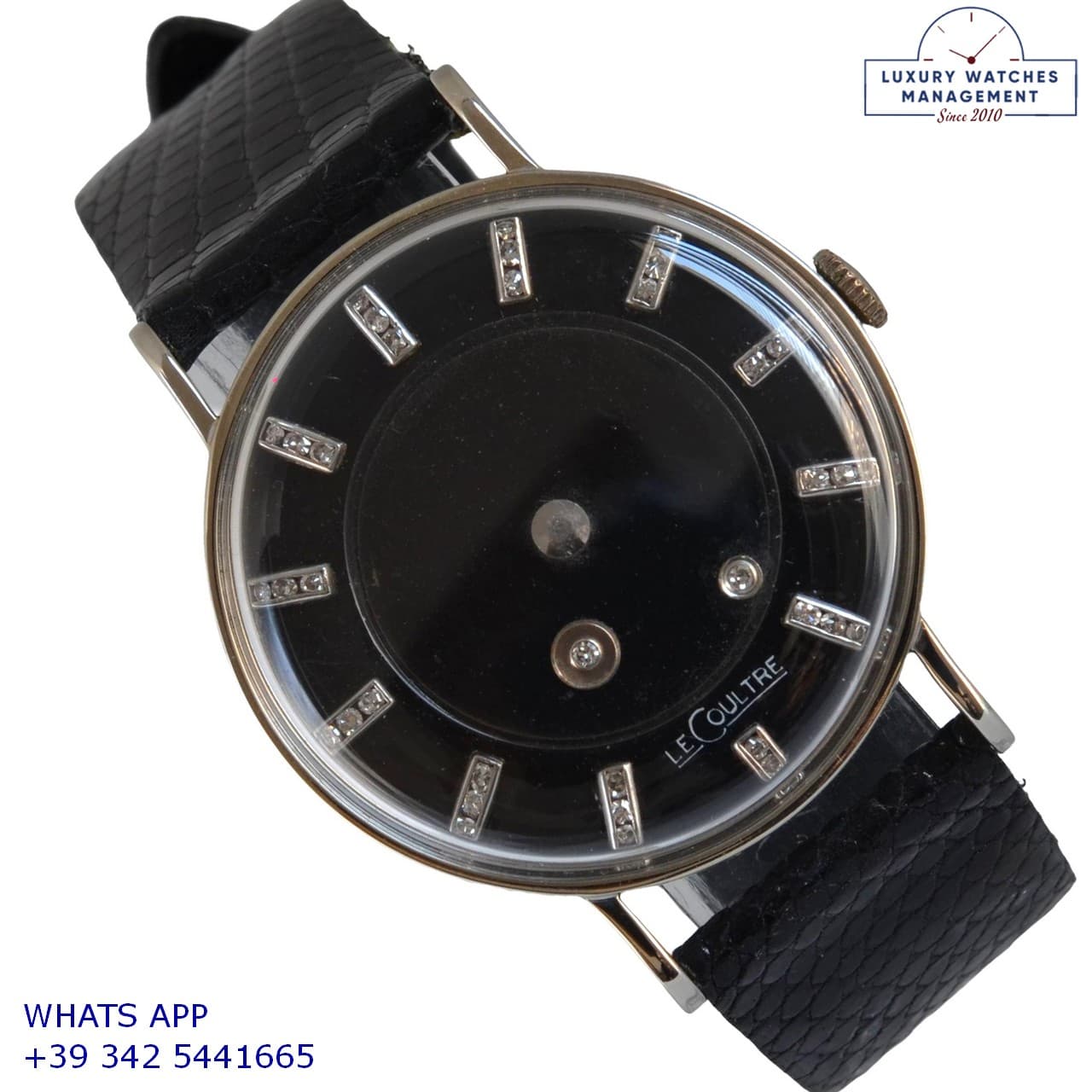 JAEGER-LECOULTRE OTHERS Mysterious by Vacheron Constantin Factory baguette diamonds black dial