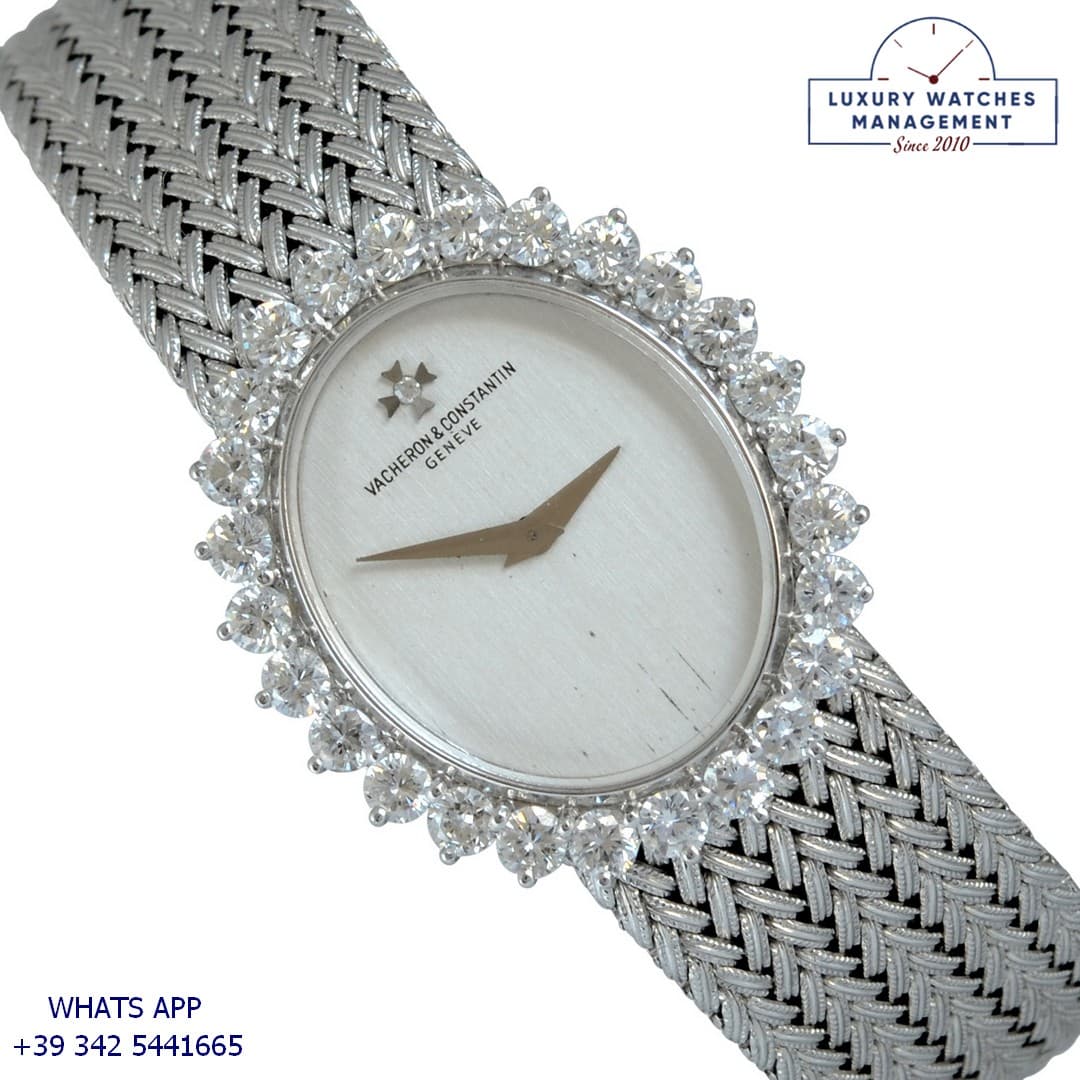 VACHERON CONSTANTIN OTHER Ladies Cocktail Dress Factory diamonds white gold 18KT 1970's