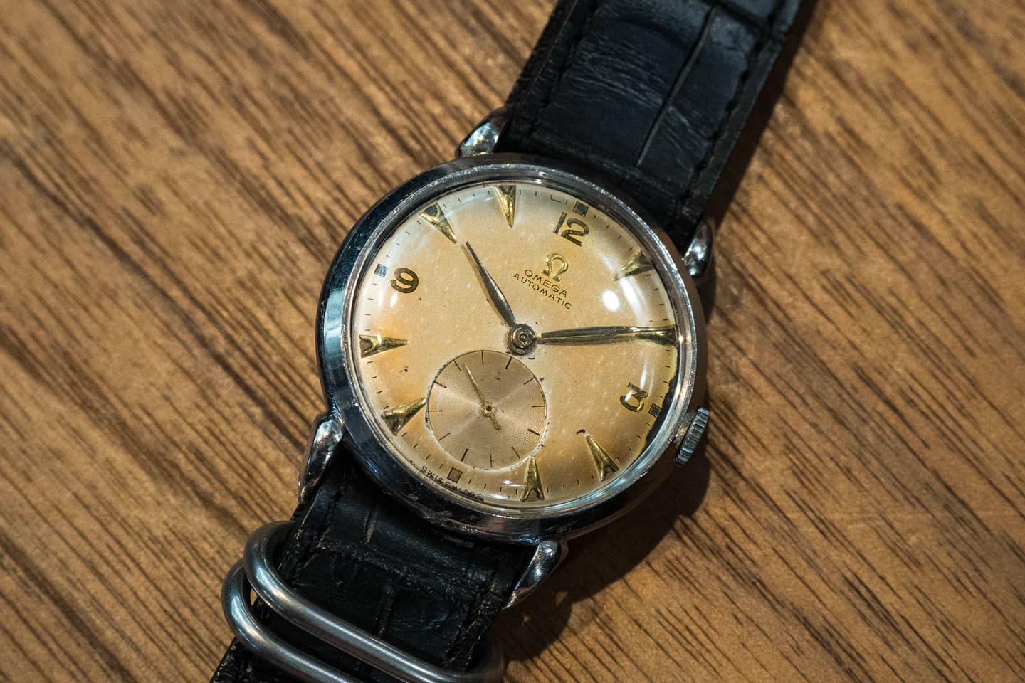 OMEGA OTHERS オメガ 2445-1 エイジングゴールド Cal.350 1940年代製