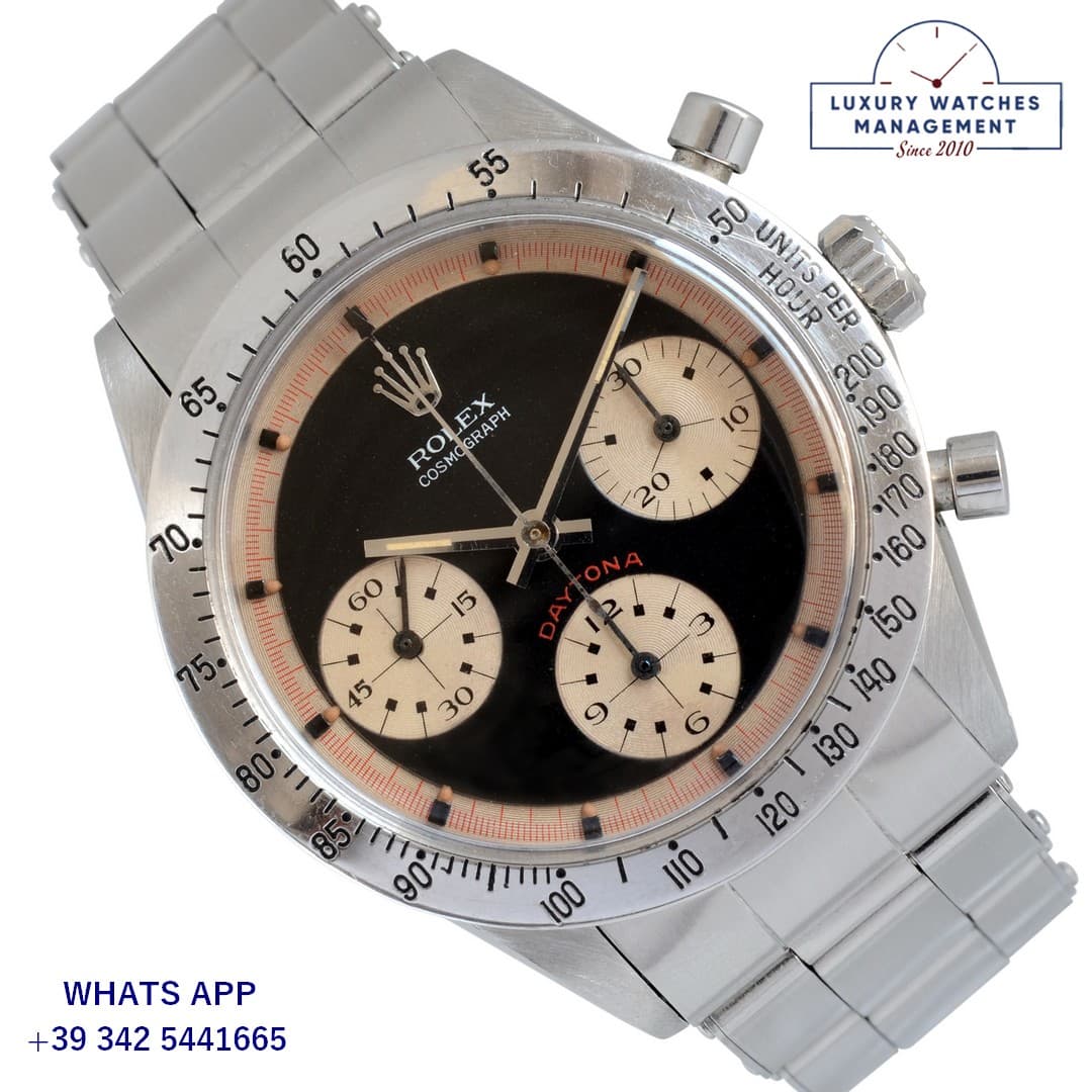 ROLEX DAYTONA Cosmograph 6262 Daytona Exotic Paul Newman black dial to 3 colors 1970