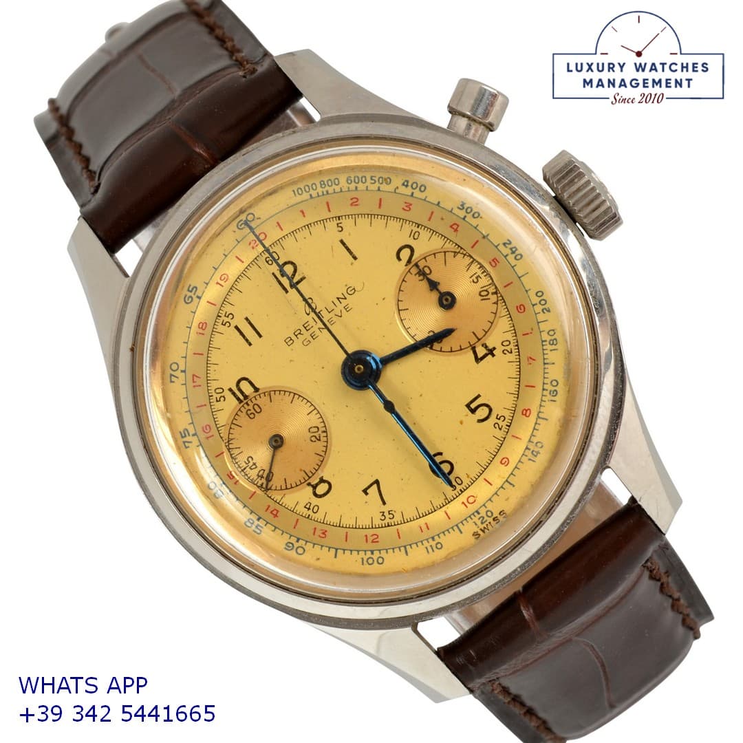 BREITLING OTHER Chronograph Mono-Pusher Huit Aviation Department U.S. Military 1970’s