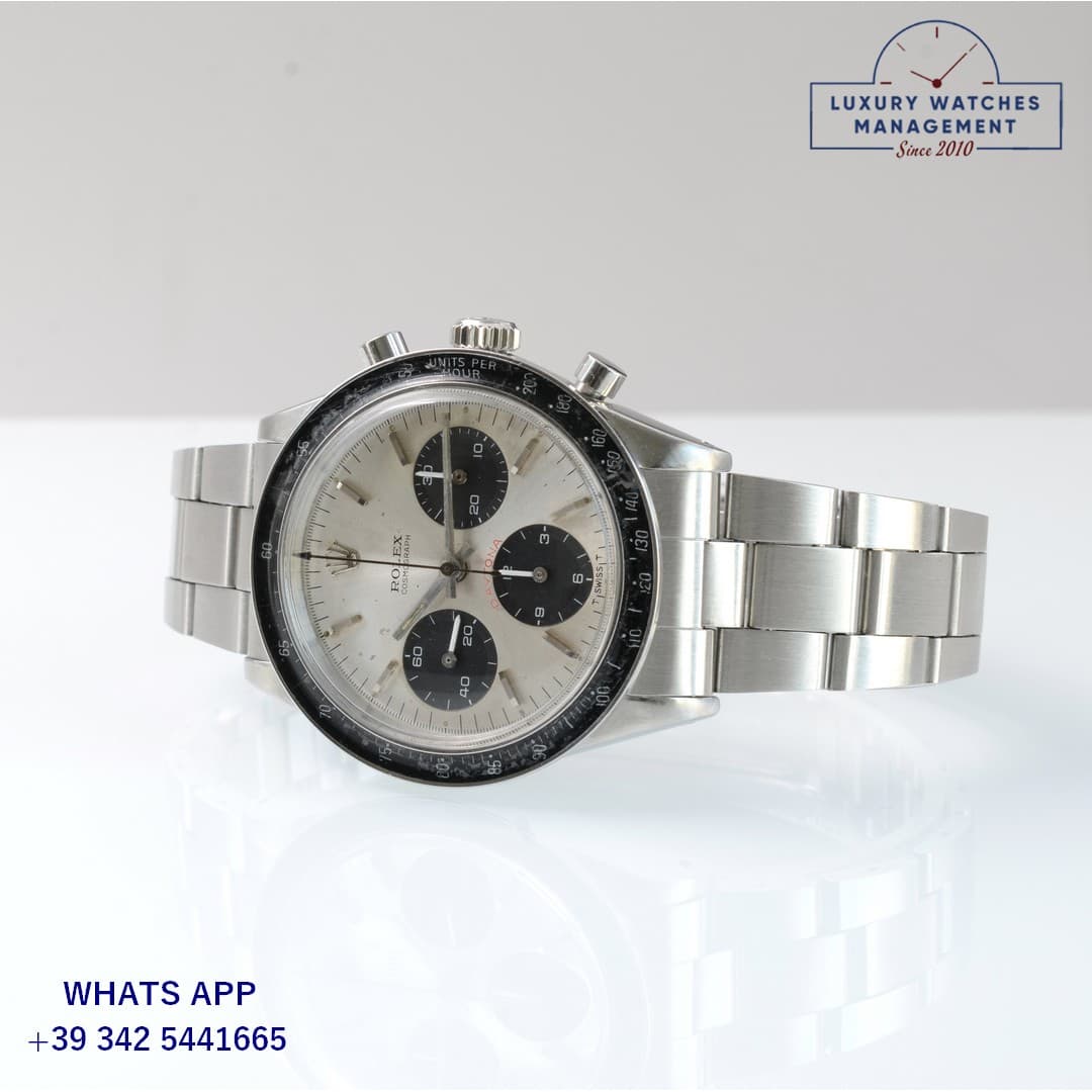 ROLEX DAYTONA Cosmograph 6241 Cherry Daytona silver dial 1968’s