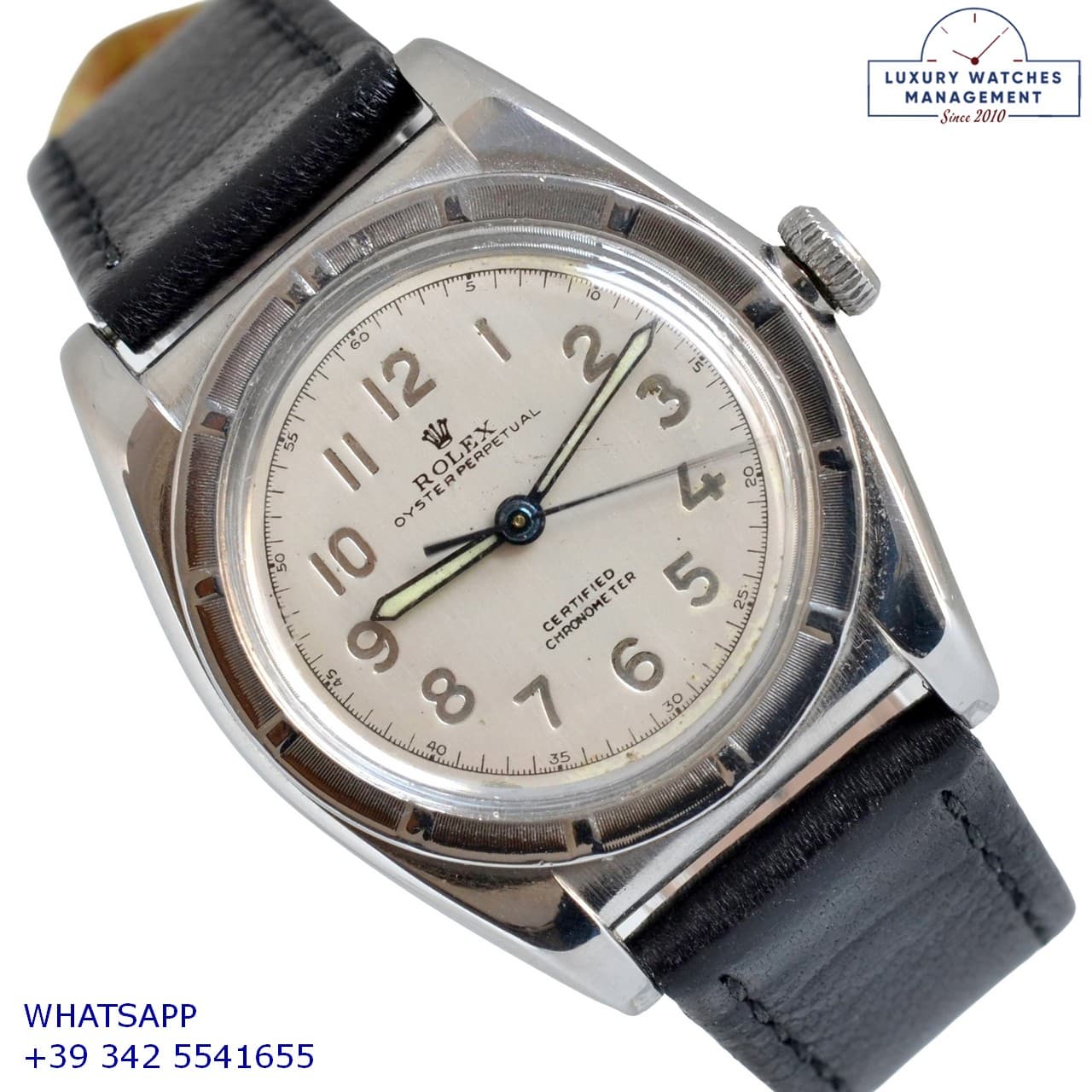 ROLEX OTHER Ovetto Oyster Perpetual 2940 Chronometer Bubble Back 1946