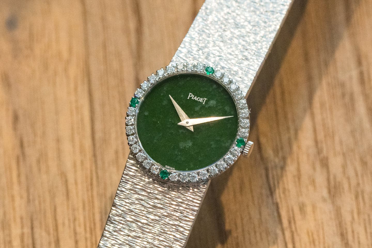 PIAGET VINTAGE MODEL PIAGET ピアジェ 翡翠ダイヤル Jade Cal.9P 1970年代