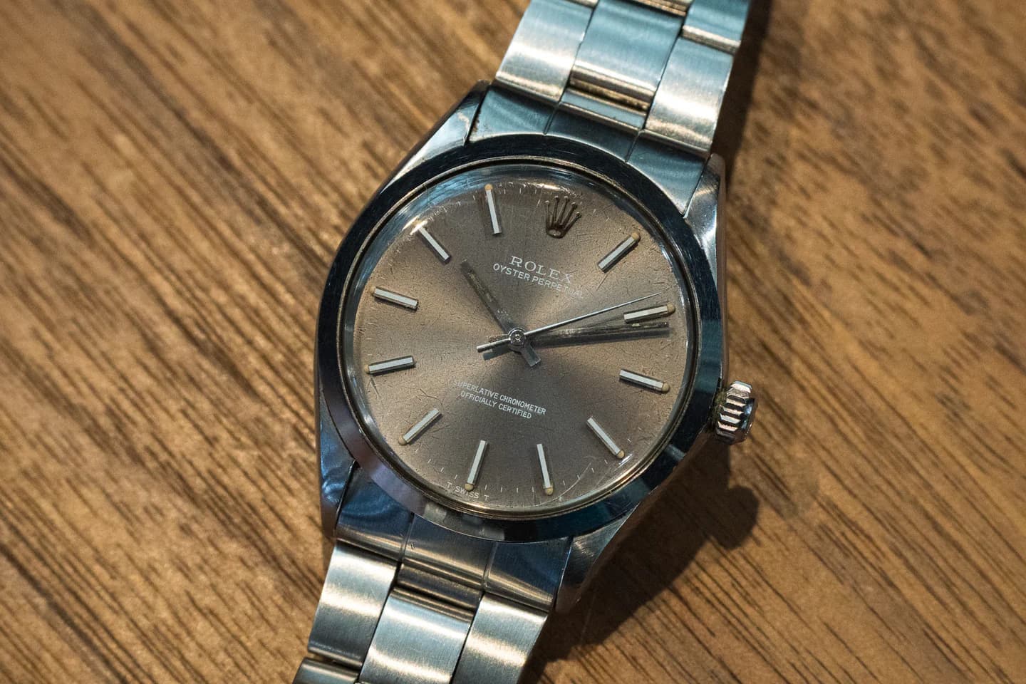 ROLEX OTHER ロレックス オイスターパーペチュアル 1002 グレーダイヤル 1969年製