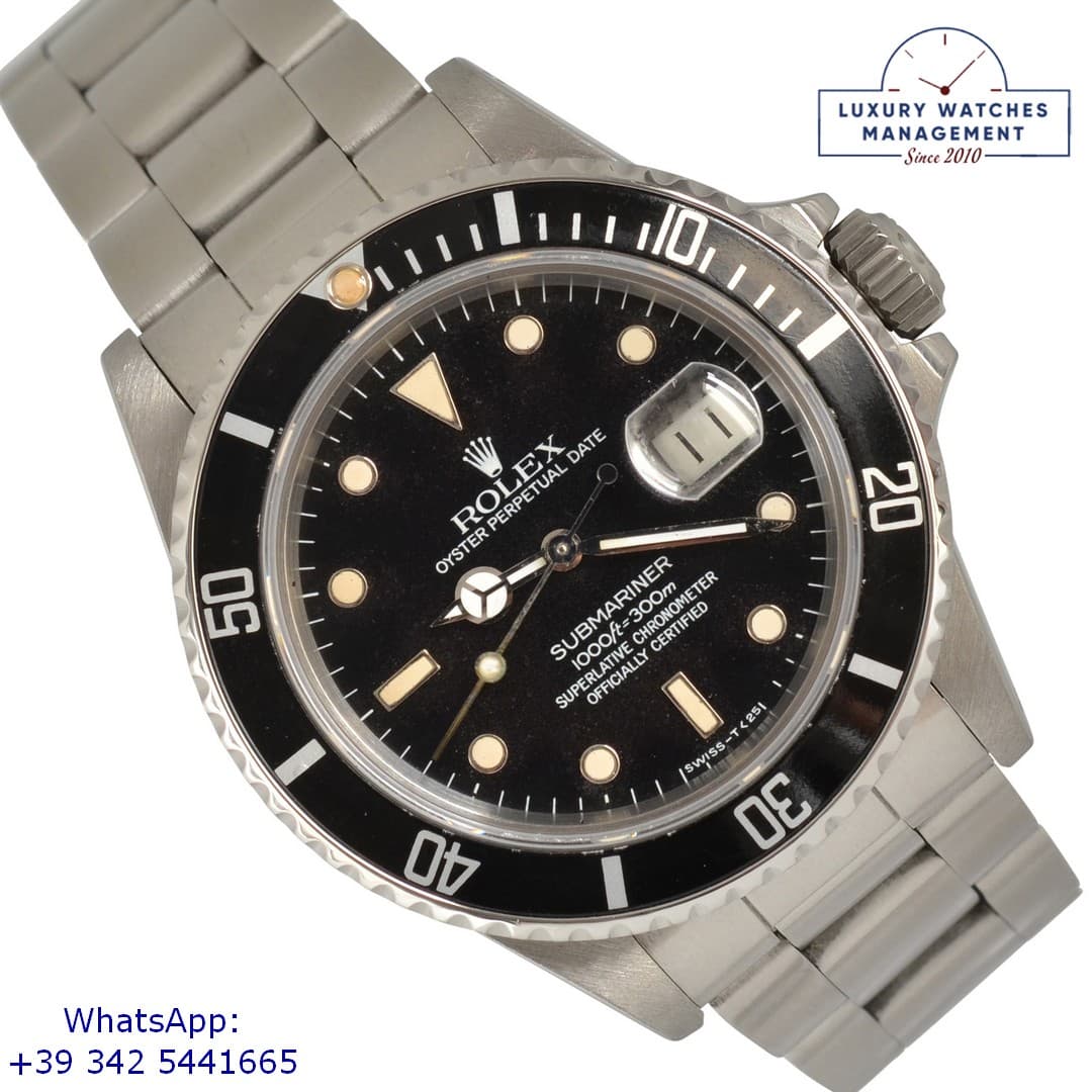 ROLEX SEA-DWELLER Submariner Date 168000 Triple Zero of transition Full Set 1987