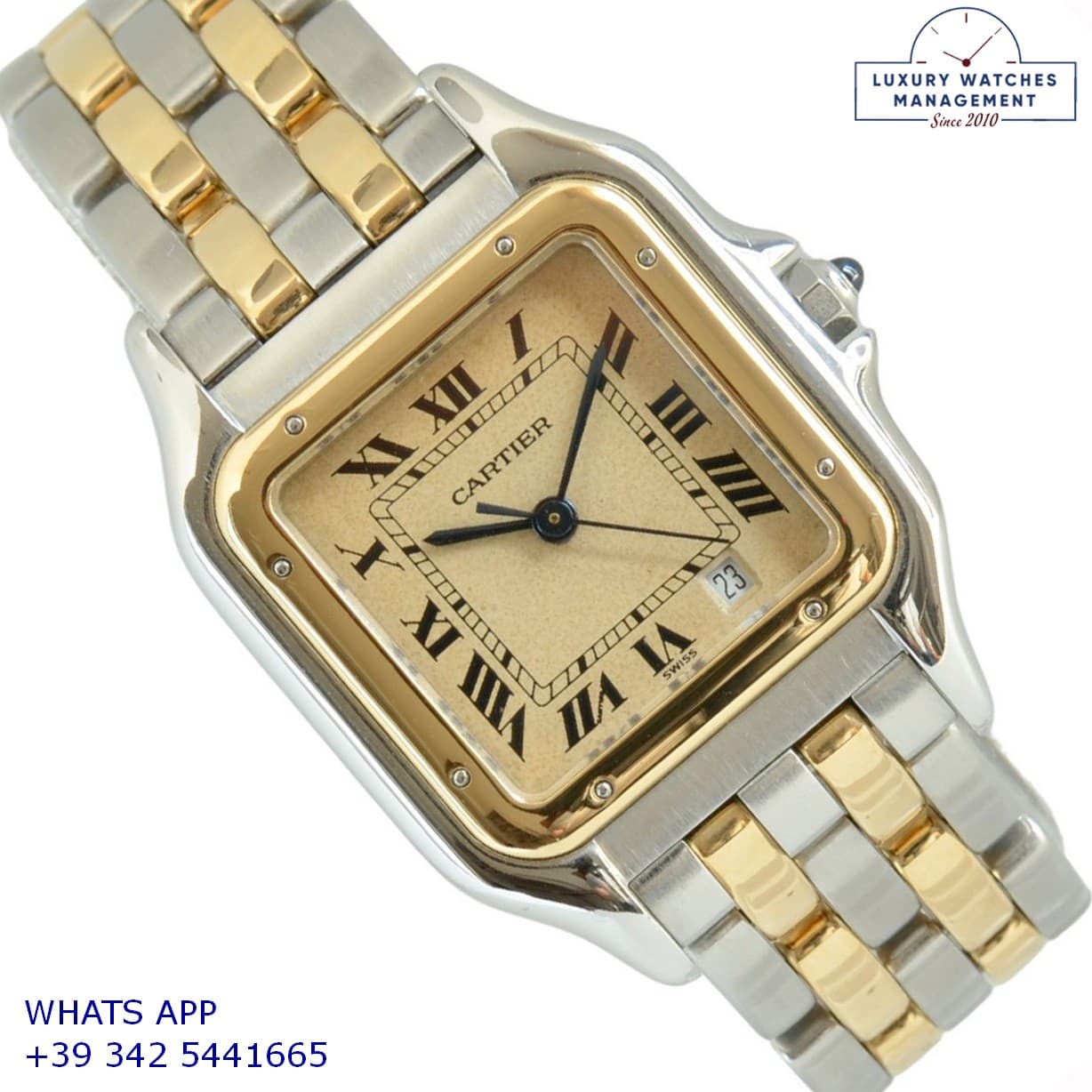 CARTIER Panthère de CARTIER Panthère de Cartier Date 83849 Medium 27MM Quartz
