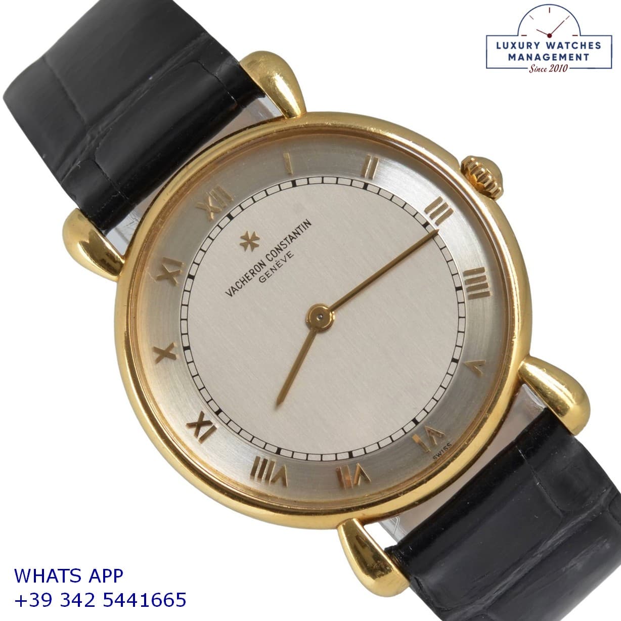 VACHERON CONSTANTIN HISTORIQUES Historiques Classic Ultra-thin 31MM teardrop lugs two-tone dial yellow