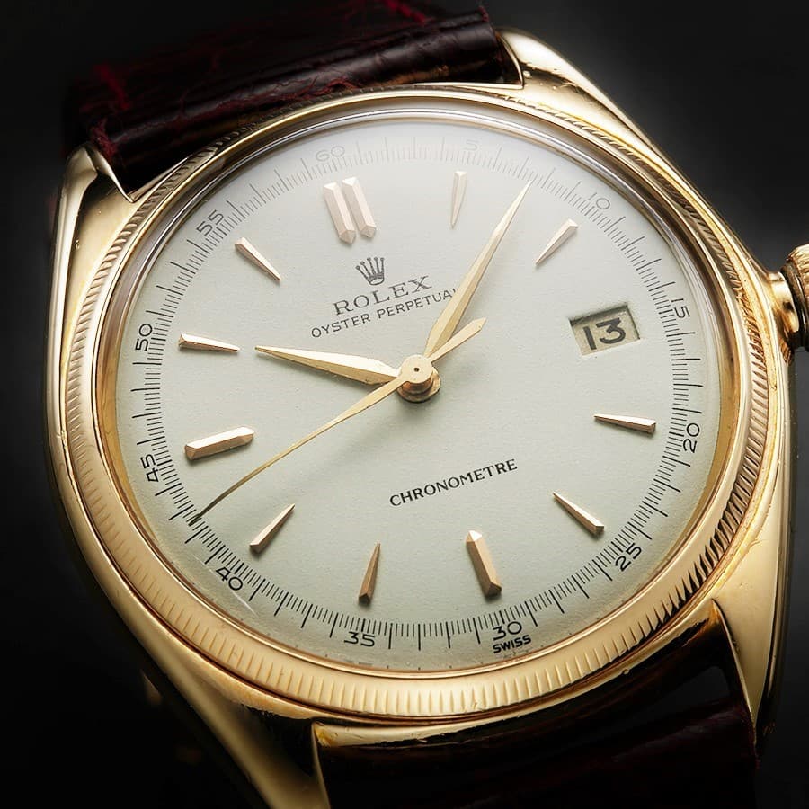 ROLEX DATEJUST Oyster Perpetual Big Bubblback "DATEJUST THE FIRST MOIDEL" 18k Solid g