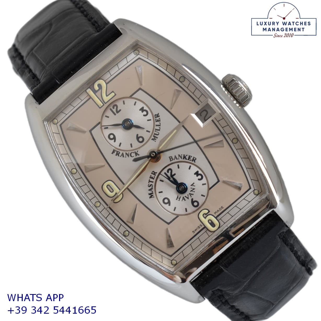 FRANCK MULLER OTHERS Cintree Curvex 2852 MB HV Master Banker Havana Full Set