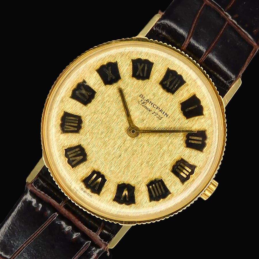 BLANCPAIN OTHER GOLD-SLIM 18K Solid gold Coin Edge finished Case Cal.575