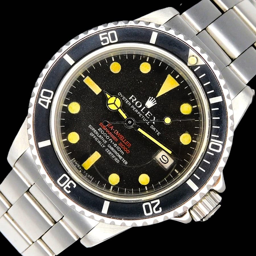 ROLEX SEA-DWELLER SEA-DWELLER Ref.1665 Mark2 Double Red 1972's Full serviced by Rolex
