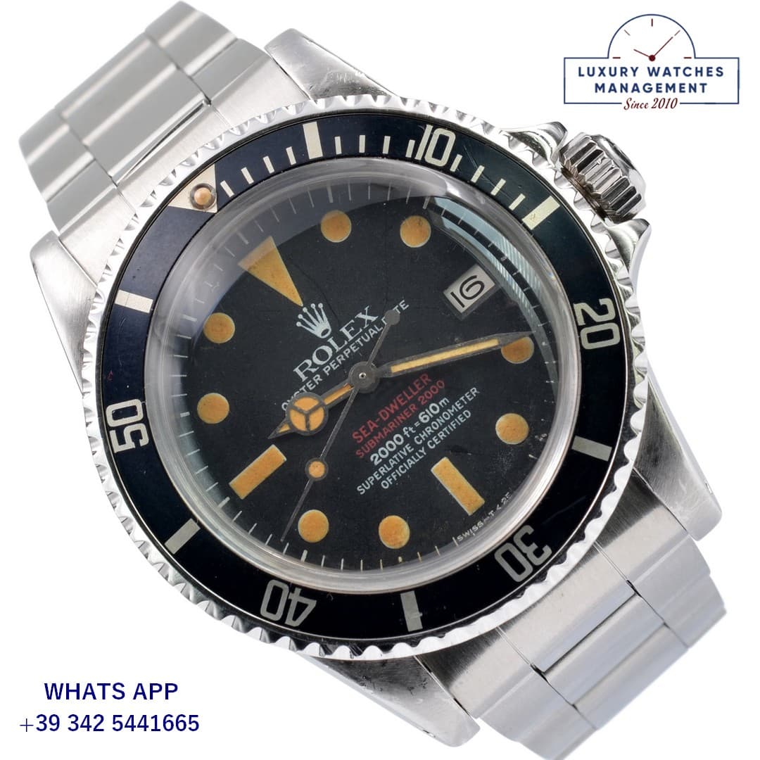 ROLEX SEA-DWELLER Sea-Dweller 1665 MK4 double red written full set 1973’s