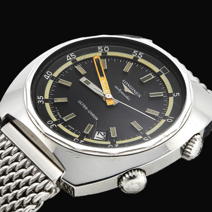 LONGINES OTHERS Water proof Super Diver "ULTRA-CHRON" REF.2881 1970's Cal.431