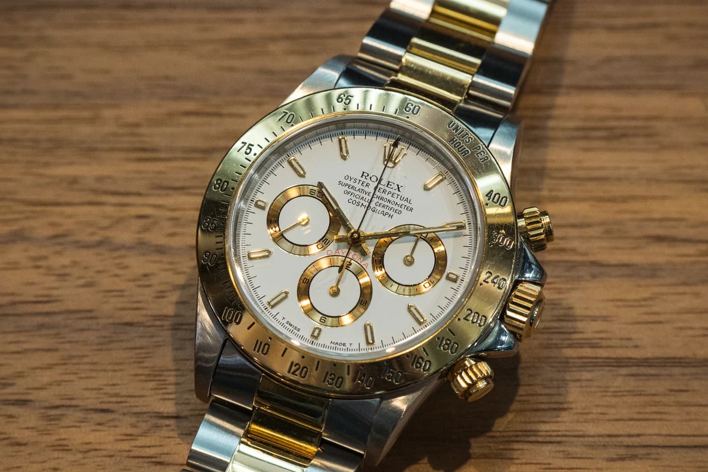 ROLEX DAYTONA ロレックス デイトナ 16523 コンビ ホワイト 1996年製