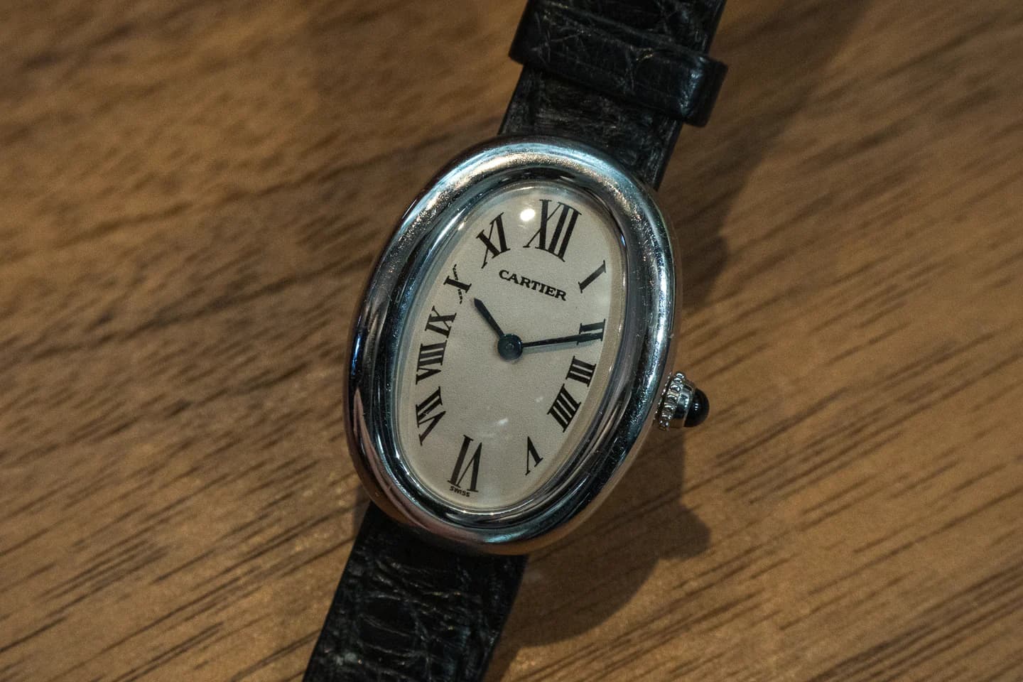CARTIER BAIGNOIRE カルティエ ベニュワール 1955 18KWG金無垢 1990年代製