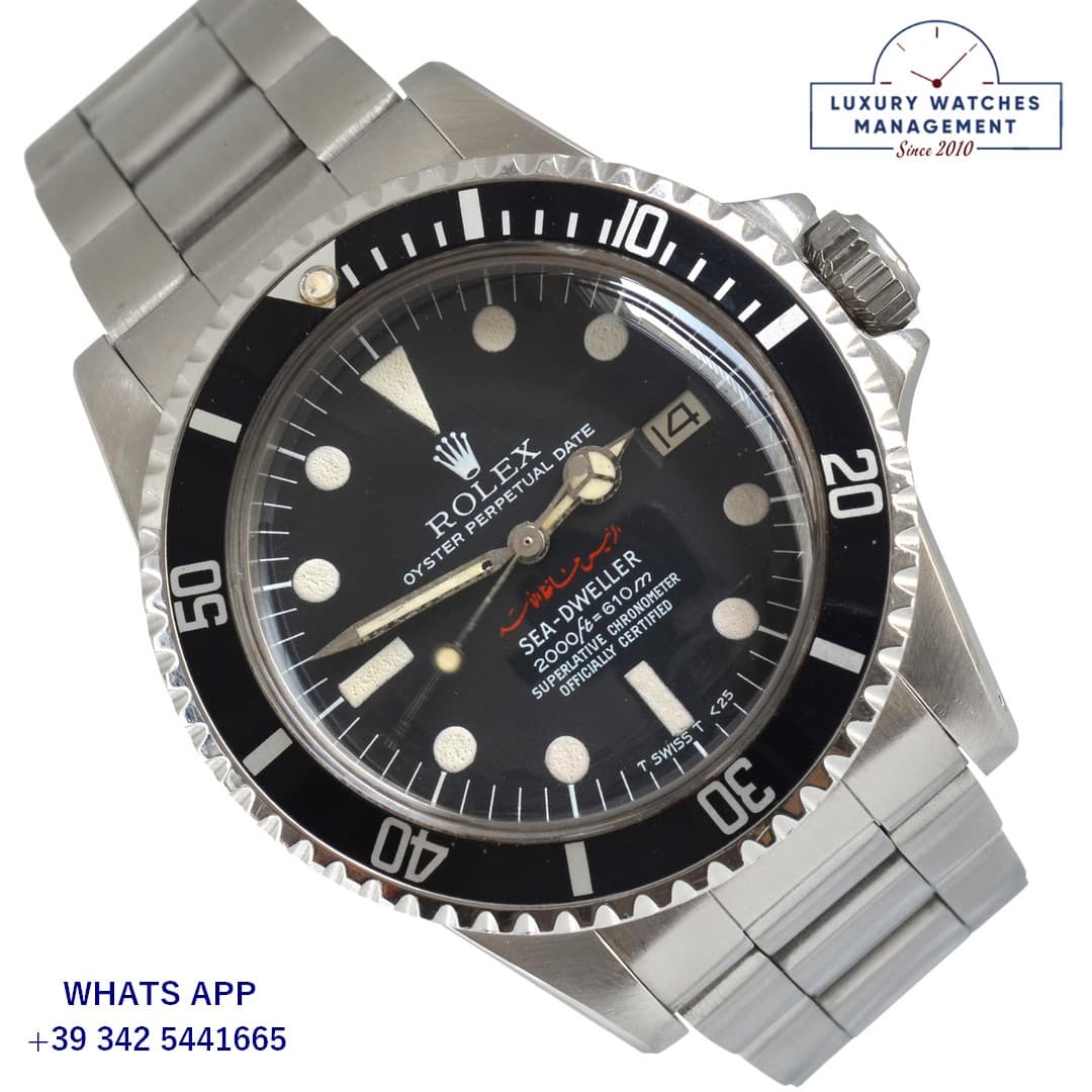 ROLEX SEA-DWELLER Sea-Dweller 1665 MK4 by former Syrian President Hafez al-Assad 1978's