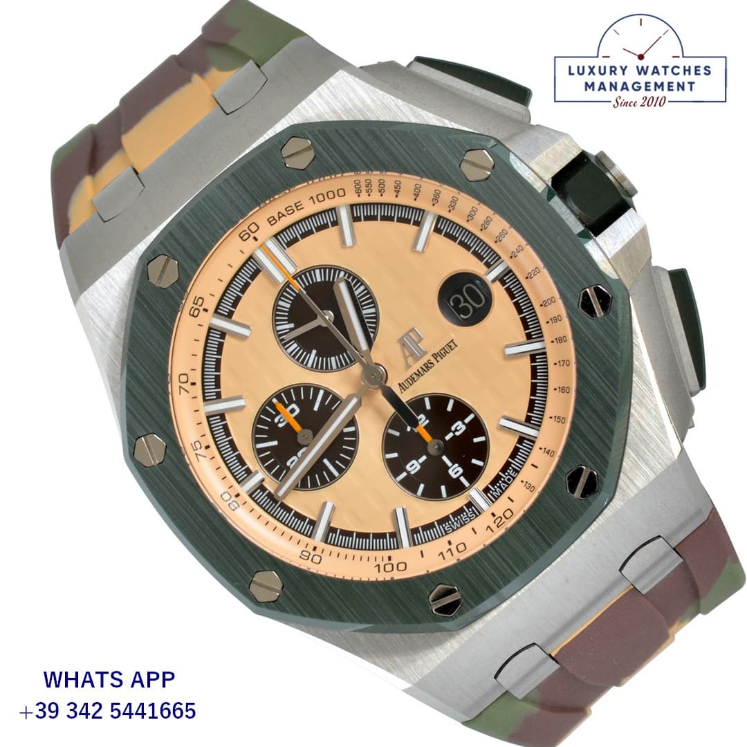 AUDEMARS PIGUET OTHERS Royal Oak Offshore 26400SO Chronograph Camo Full Set NEW 2021’s