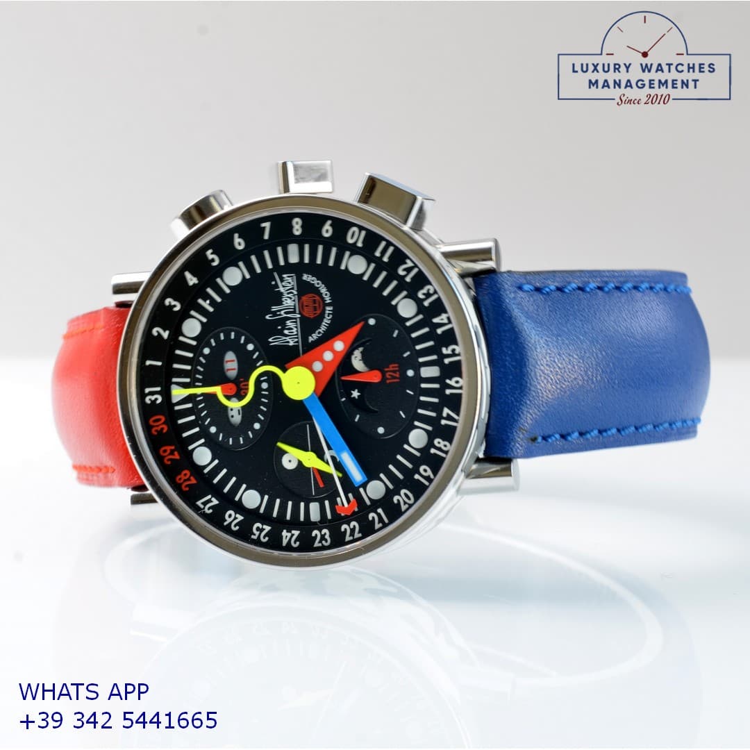 ALAN SILBERSTEIN OTHERS Krono Bauhaus II KT0501 Moon Phase Laqué Cloisonné Full Set 2005’s