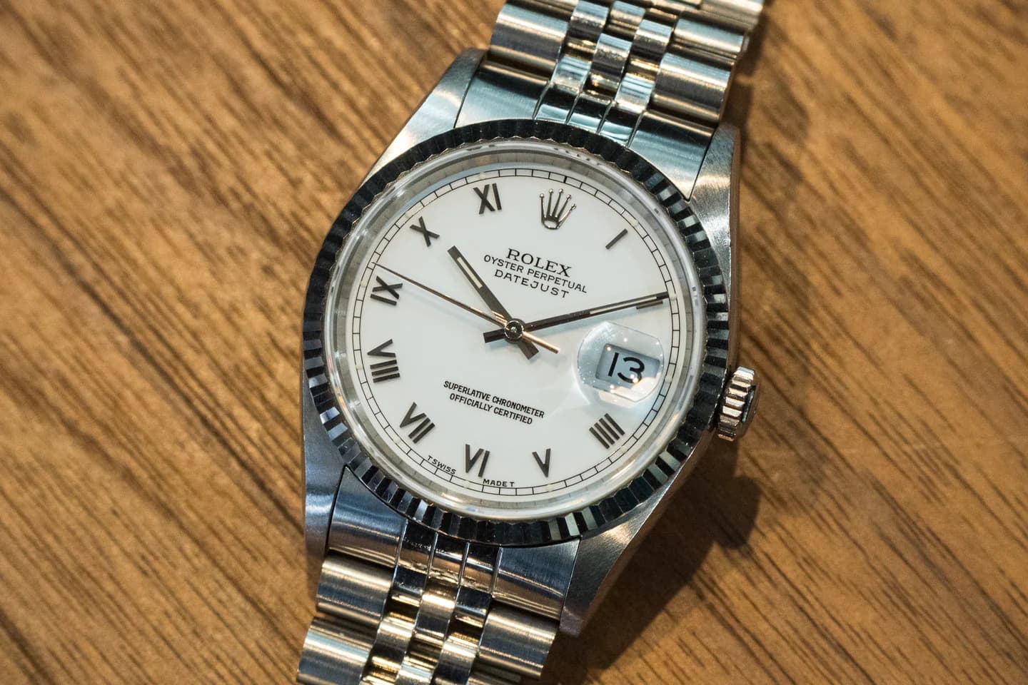 ROLEX DATEJUST ロレックス デイトジャスト 16234 ホワイト ローマン 1993年製