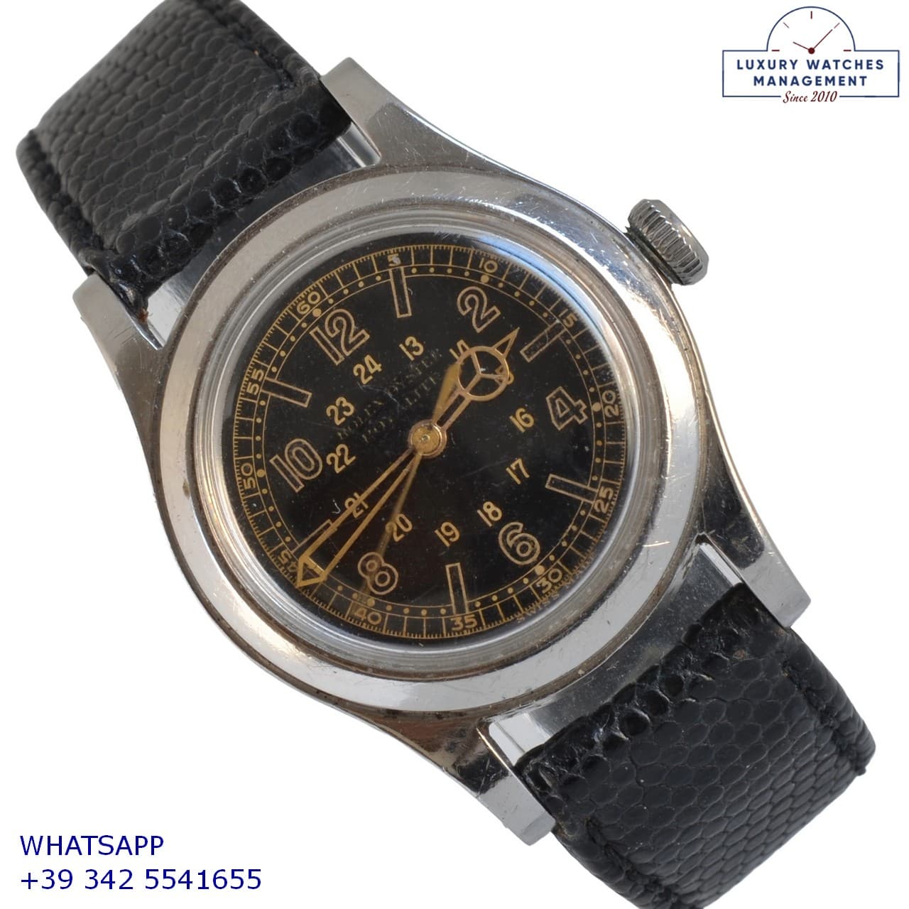 ROLEX OTHER Oyster Observatory 3136 Royalite black dial 1937