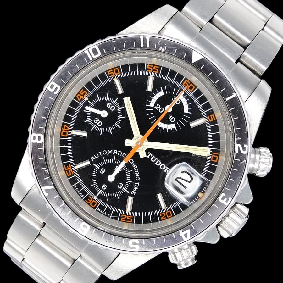 TUDOR CHRONOTIME Automatic Chronotime "MONTE CARLO" Exotic Dial