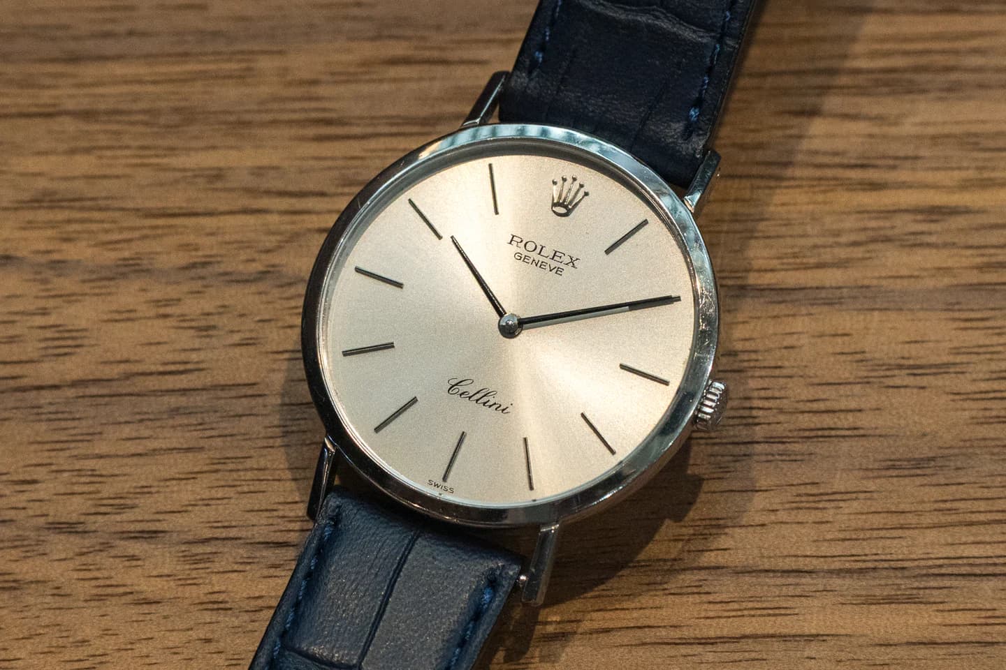 ROLEX CELLINI ロレックス チェリーニ 4112 18KWG金無垢 1976年製