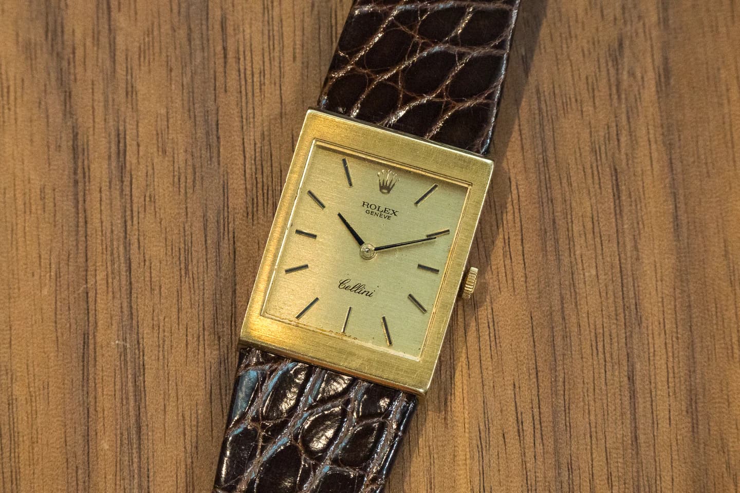 ROLEX CELLINI ロレックス チェリーニ タンク 4014 18KYG金無垢 ゴールド 1975年製