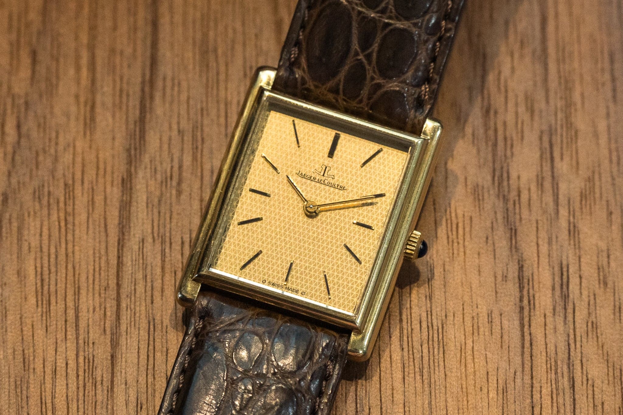 JAEGER-LECOULTRE OTHERS ジャガールクルト タンク 6029.21 Cal.841 18KYG金無垢 1970年代製
