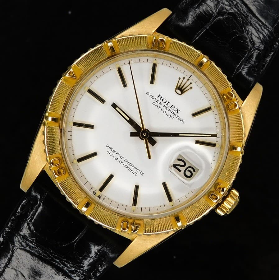 ROLEX DATEJUST ROLEX DATEJUST Ref.1625 Thunderbird Turn-0-Graph 18K Solid Gold