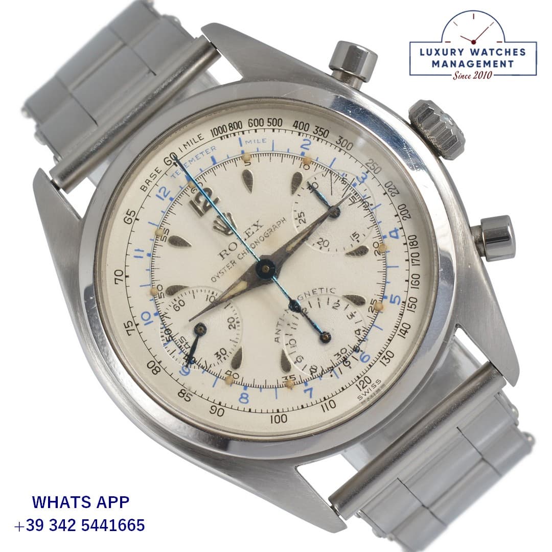 ROLEX VINTAGE MODEL Chronograph 6034 Pre-Daytona TOP Condition 1952’s