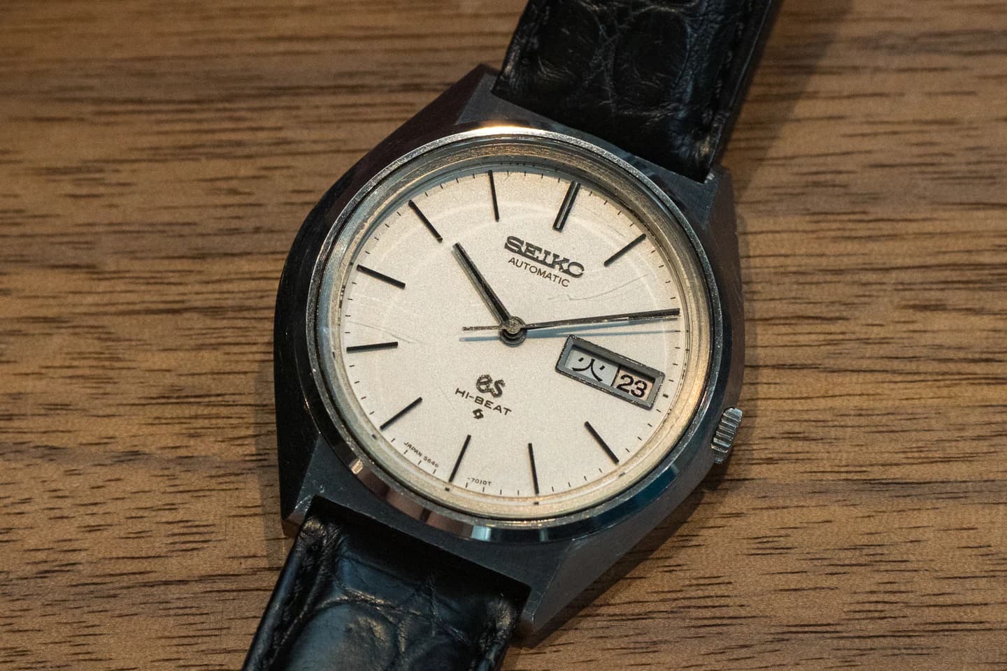 GRAND SEIKO VINTAGE MODEL グランドセイコー デイデイト 56GS 5646-7011 1974年製 ¥190,000