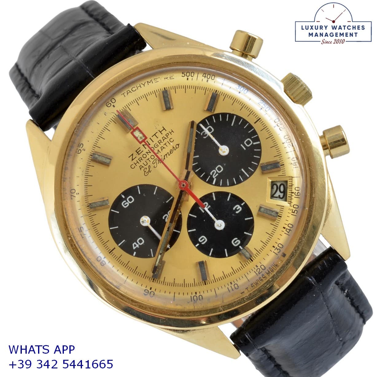 ZENITH OTHER El Primero chronograph G582 Automatic yellow gold 18KT 1970
